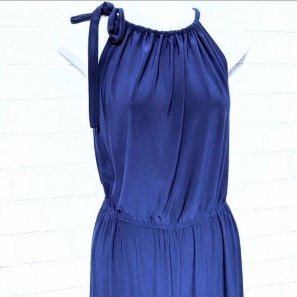 TIANA B. Halter Slinky Wide Leg Jumpsuit S - Picture 2 of 8